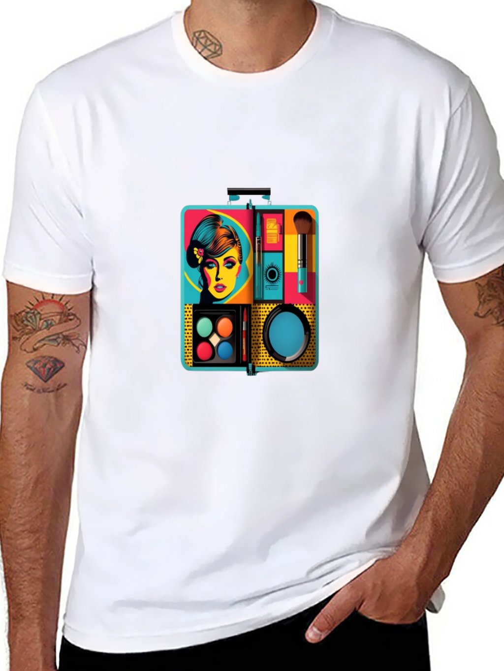 Makeup Kit Graphic T-Shirt