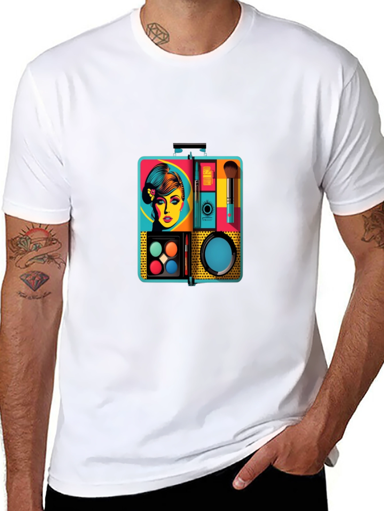 Makeup Kit Graphic T-Shirt