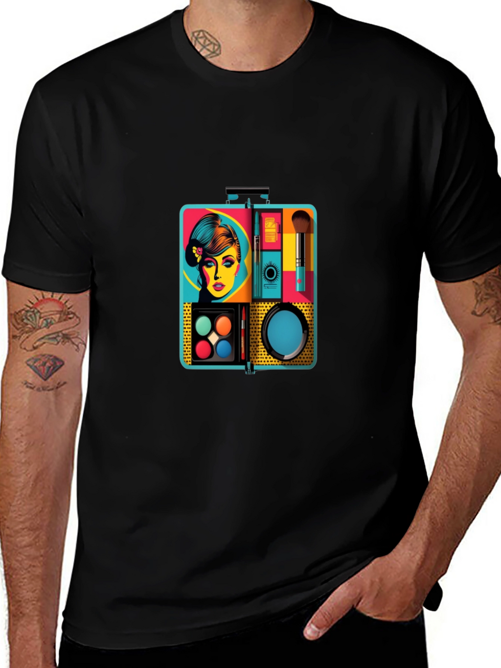 Makeup Kit Graphic T-Shirt