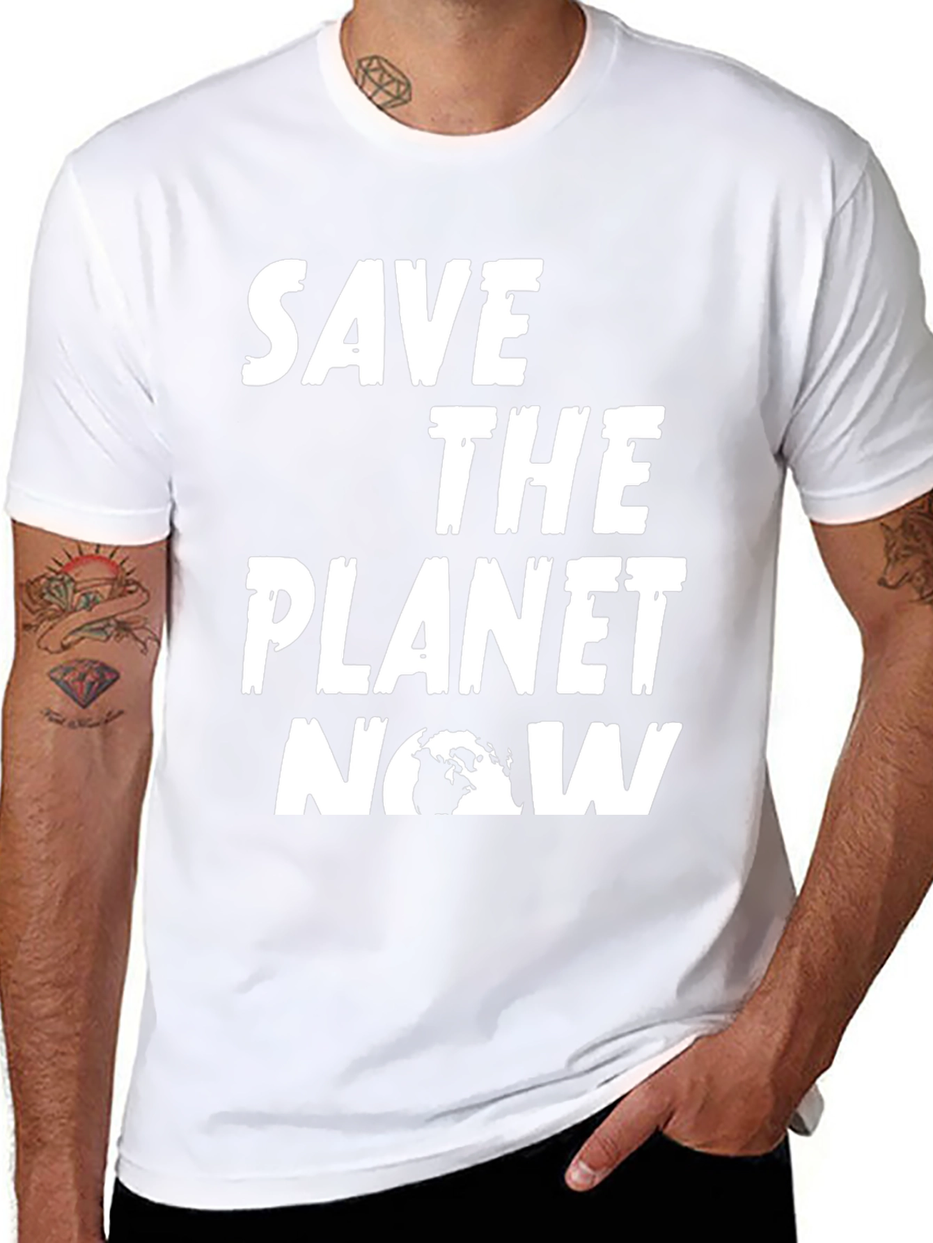Save The Planet Now Graphic Tee