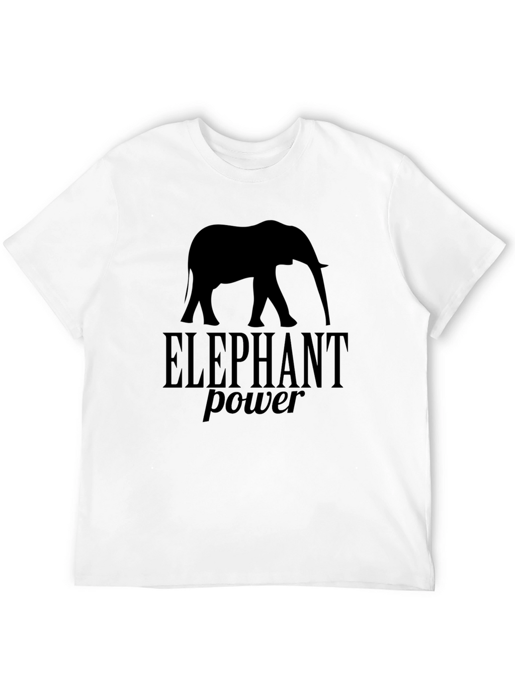 Elephant Power T-Shirt - Bold Graphic Tee