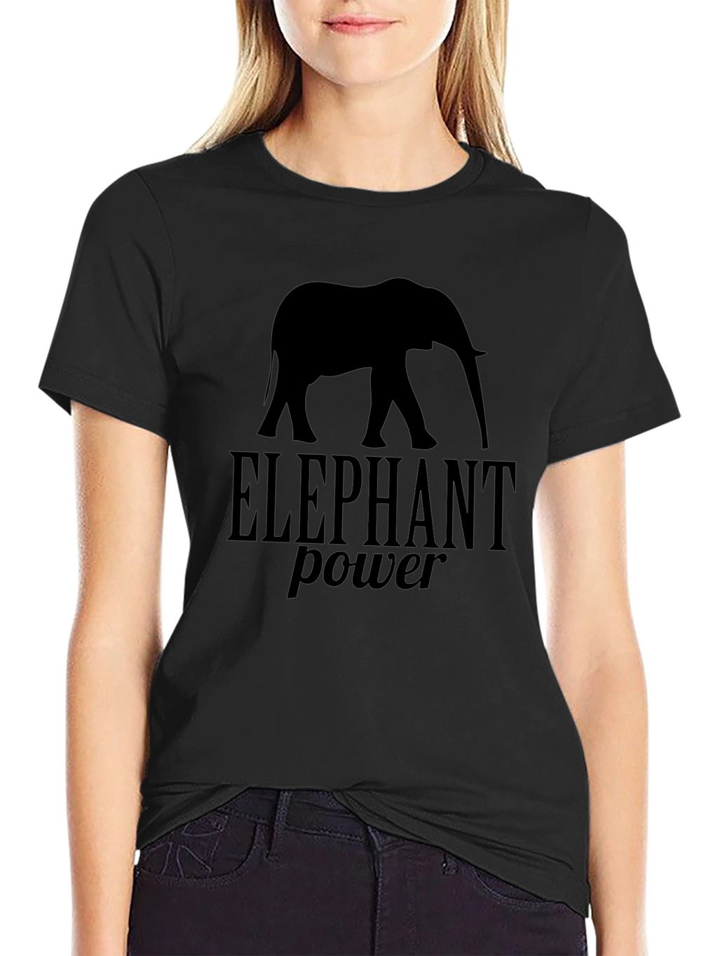 Elephant Power T-Shirt - Bold Graphic Tee
