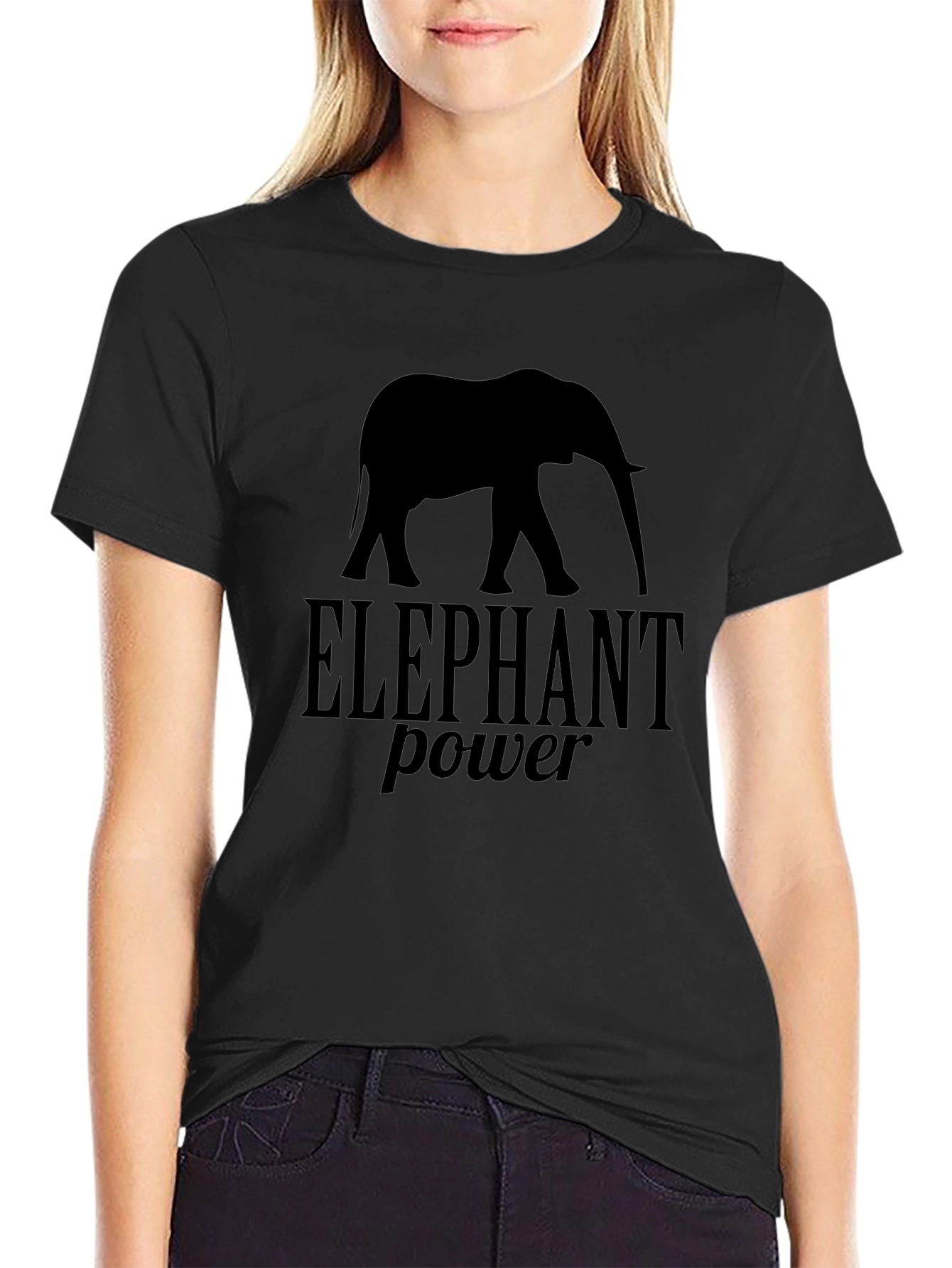 Elephant Power T-Shirt - Bold Graphic Tee