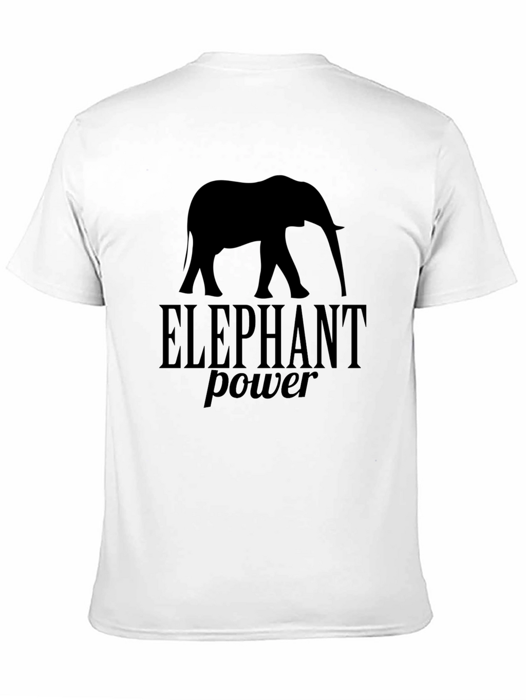 Elephant Power T-Shirt - Bold Graphic Tee