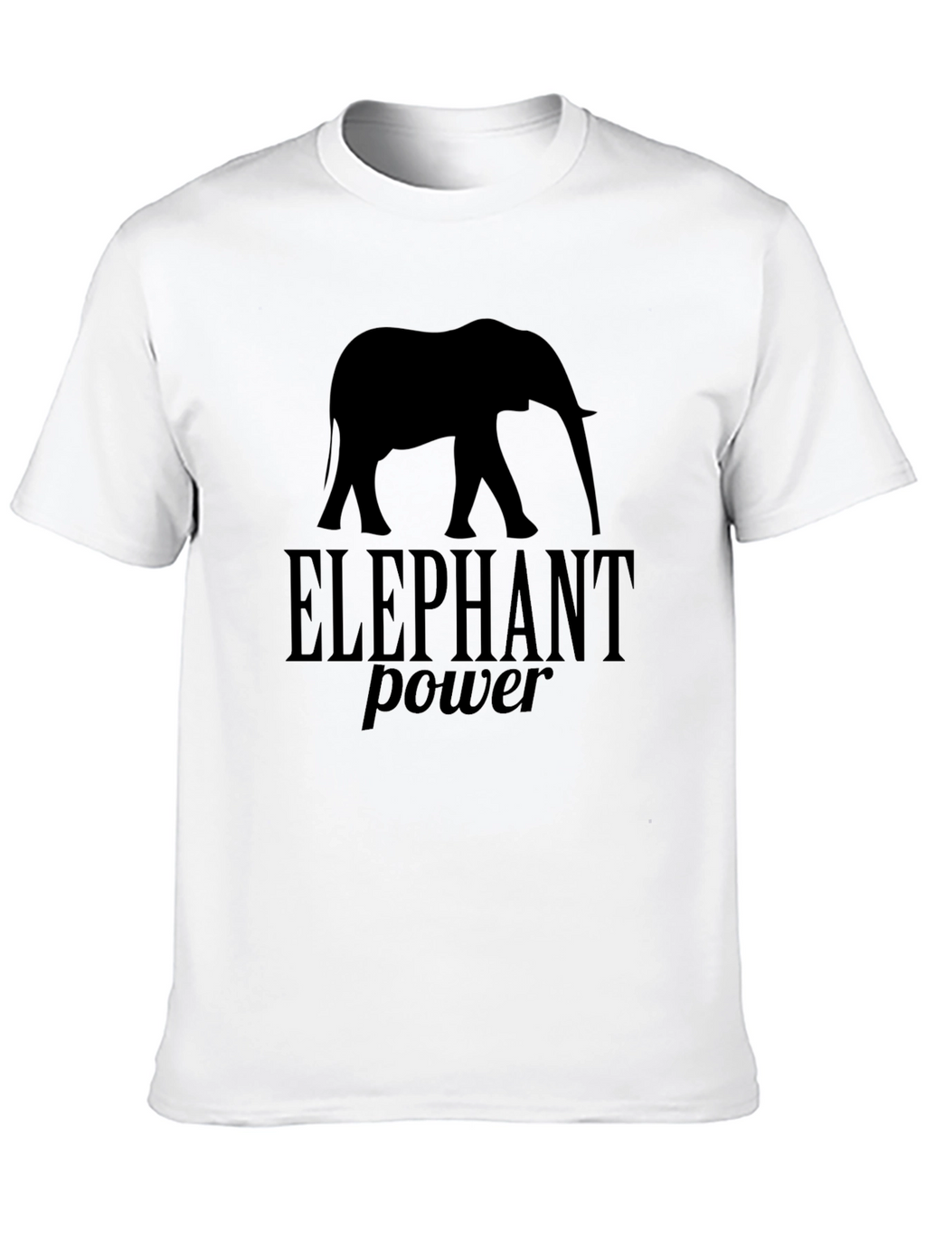 Elephant Power T-Shirt - Bold Graphic Tee