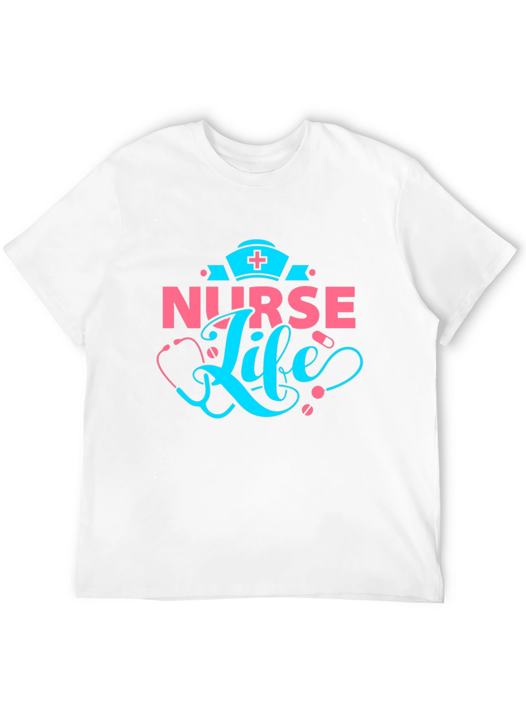 Nurse Life Graphic T-Shirt - Medical Professional Apparel