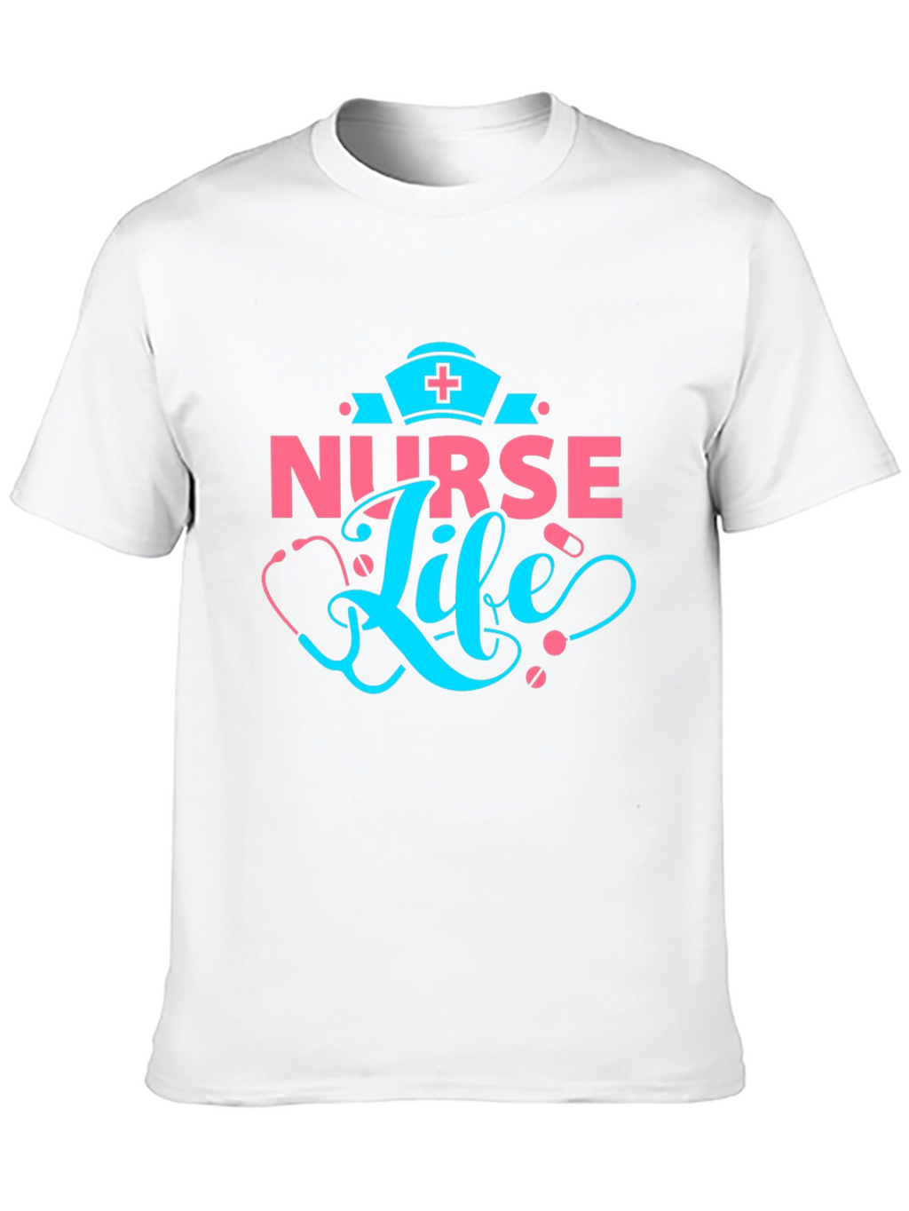 Nurse Life Graphic T-Shirt - Medical Professional Apparel