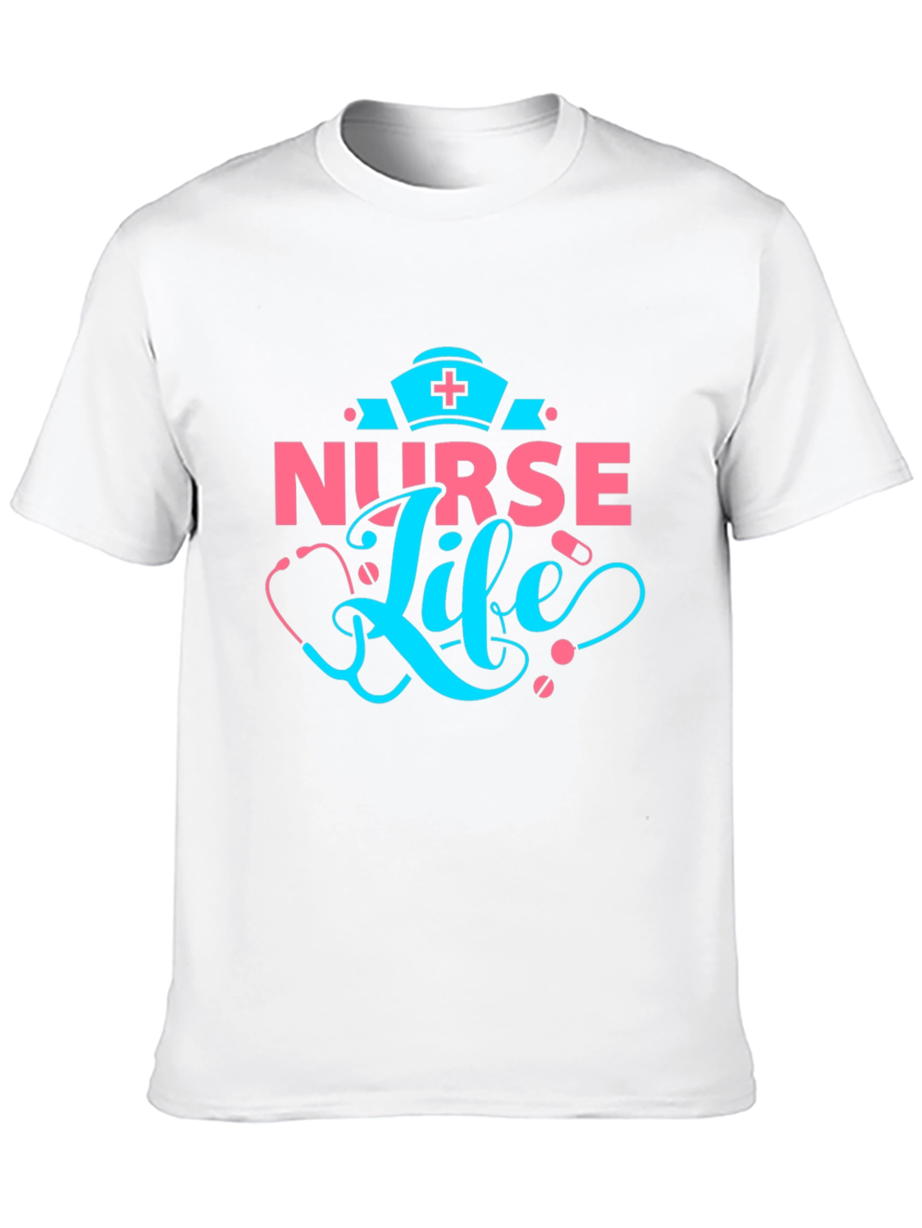 Nurse Life Graphic T-Shirt - Medical Professional Apparel
