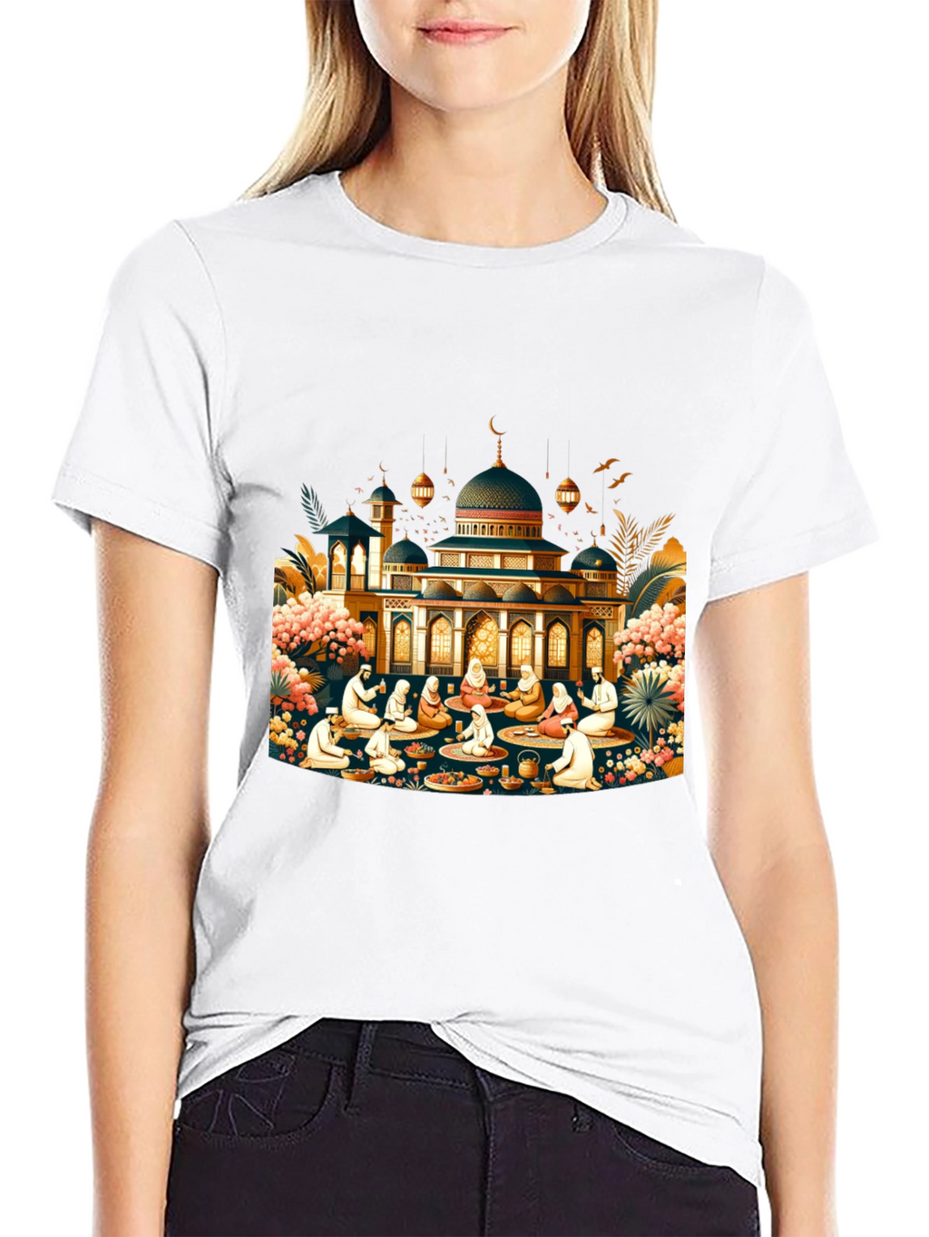 Eid Mubarak Mosque T-Shirt