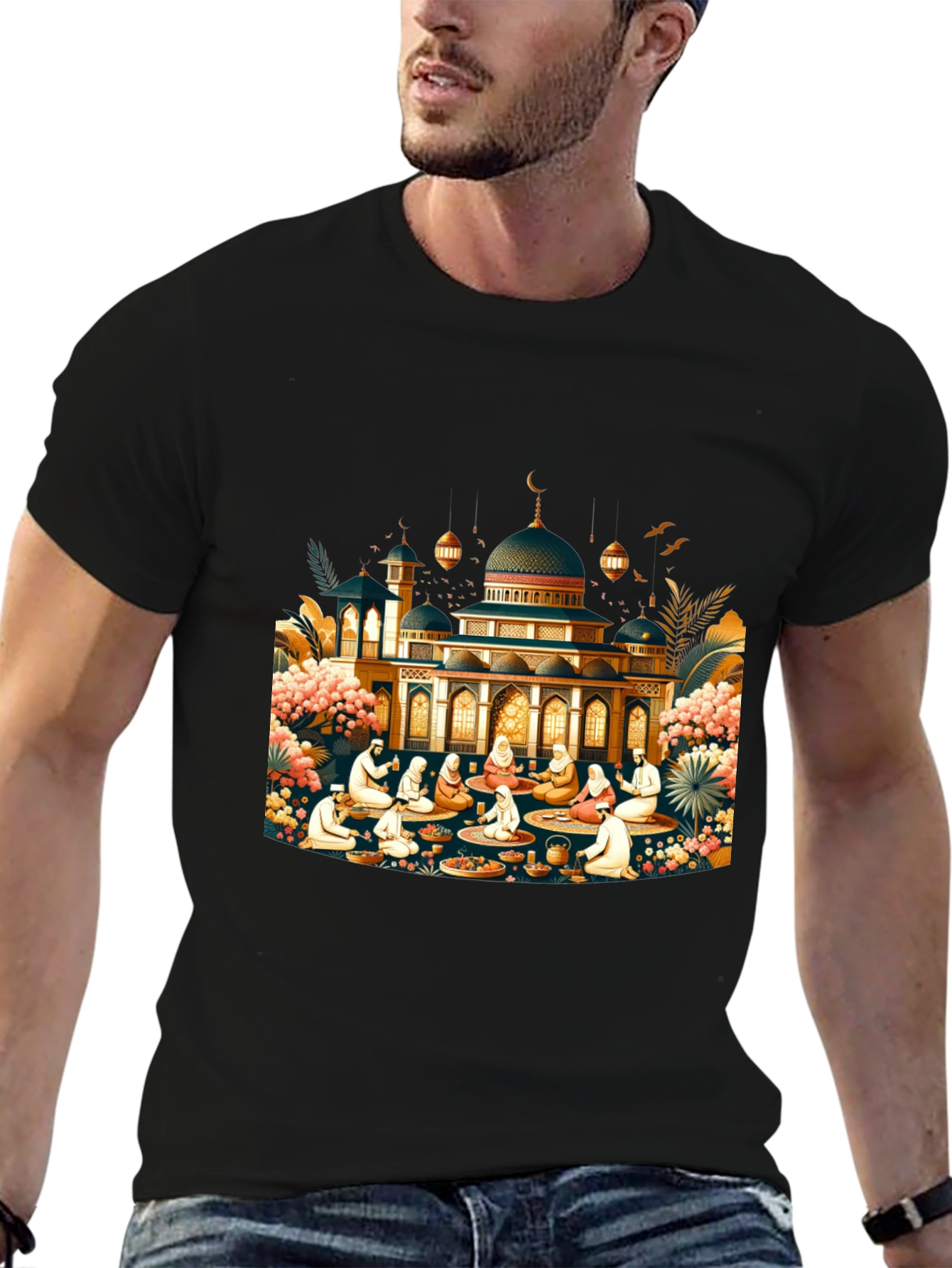 Eid Mubarak Mosque T-Shirt