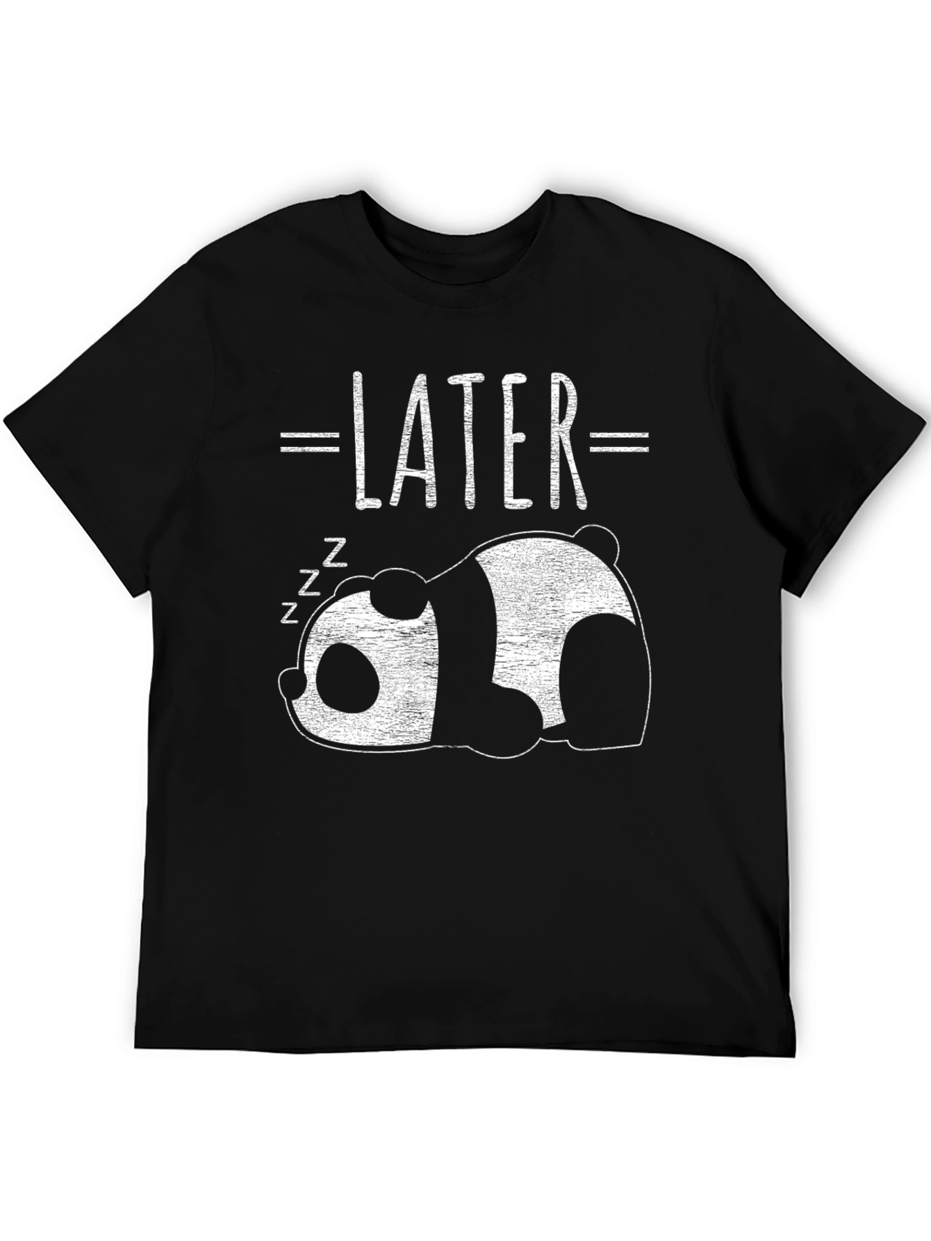 Later Panda T-Shirt - Relaxed and Comfortable Cotton Tee