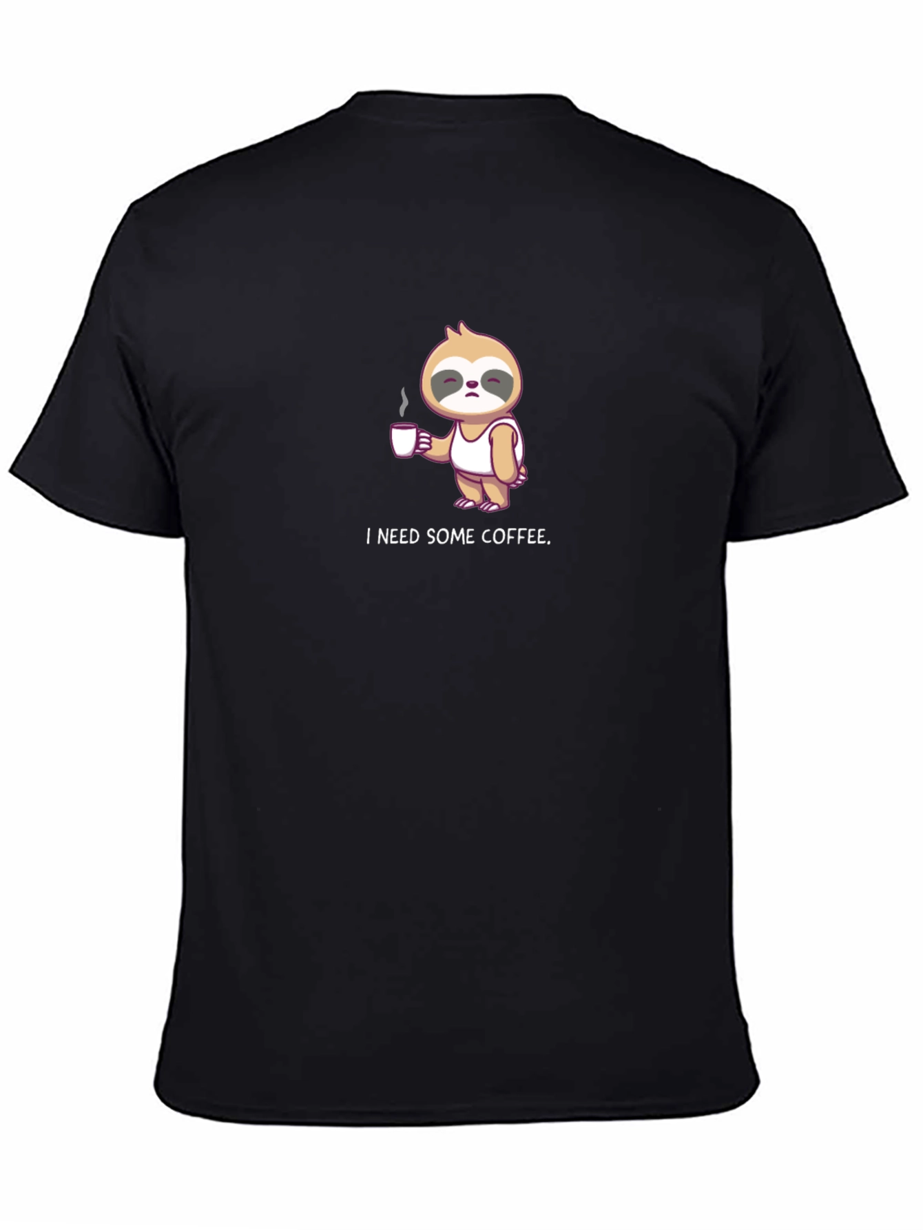 Sloth Coffee T-Shirt - Funny & Comfortable Casual Wear