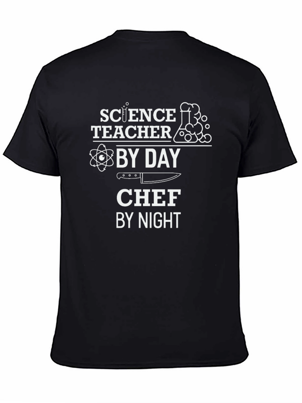 Science Teacher Chef Funny T-Shirt