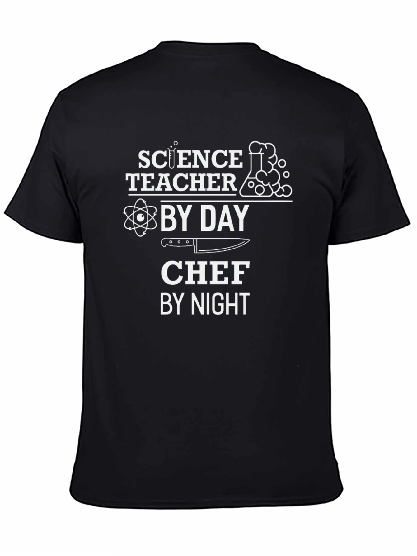 Science Teacher Chef Funny T-Shirt