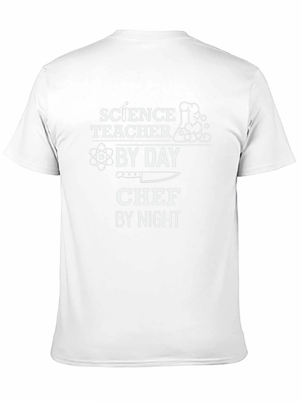 Science Teacher Chef Funny T-Shirt