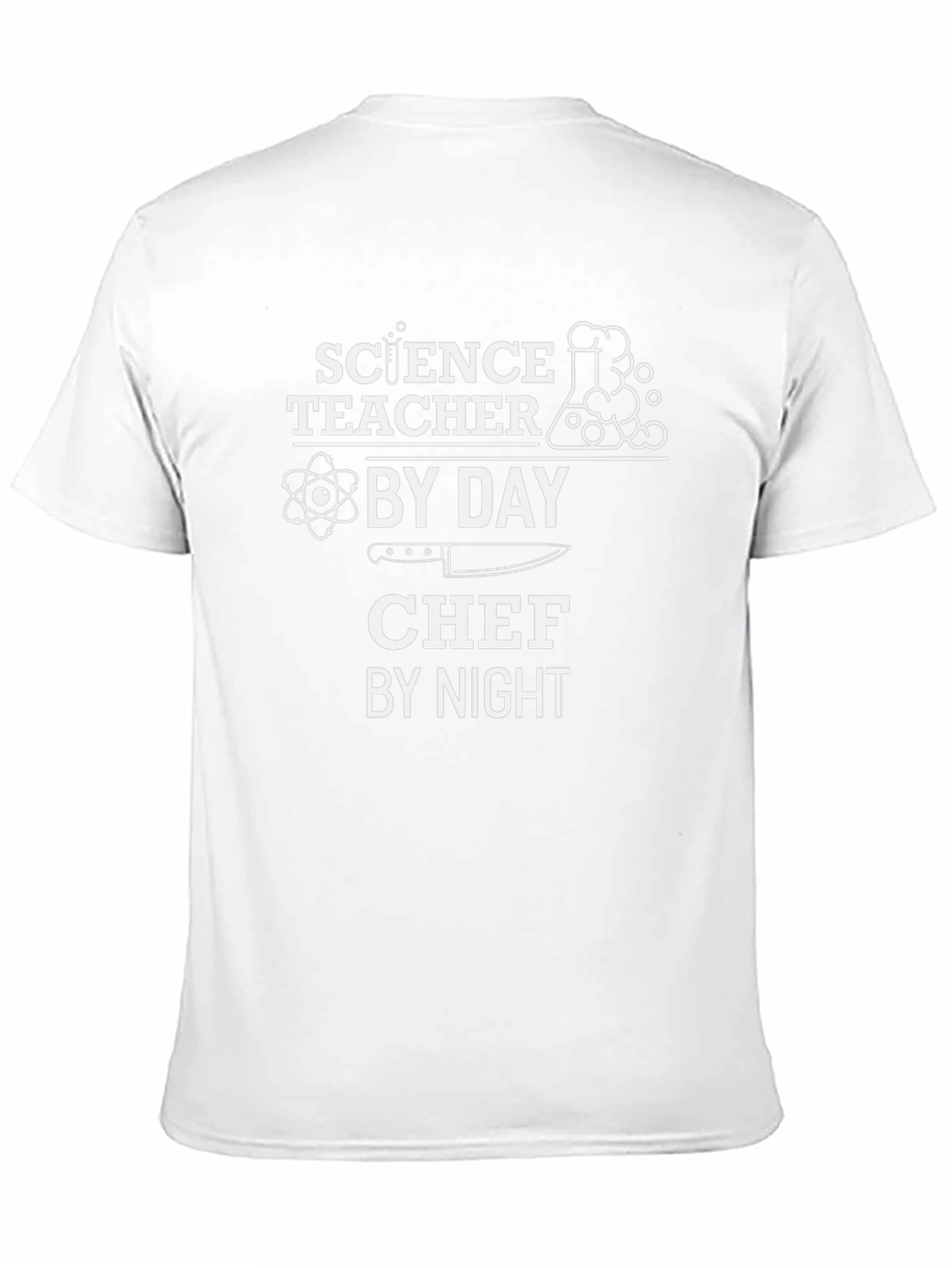 Science Teacher Chef Funny T-Shirt