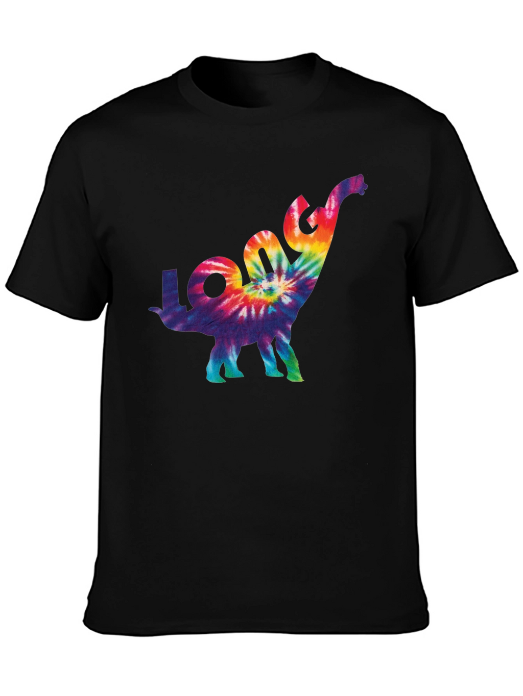 Tie-Dye Dinosaur Graphic Tee
