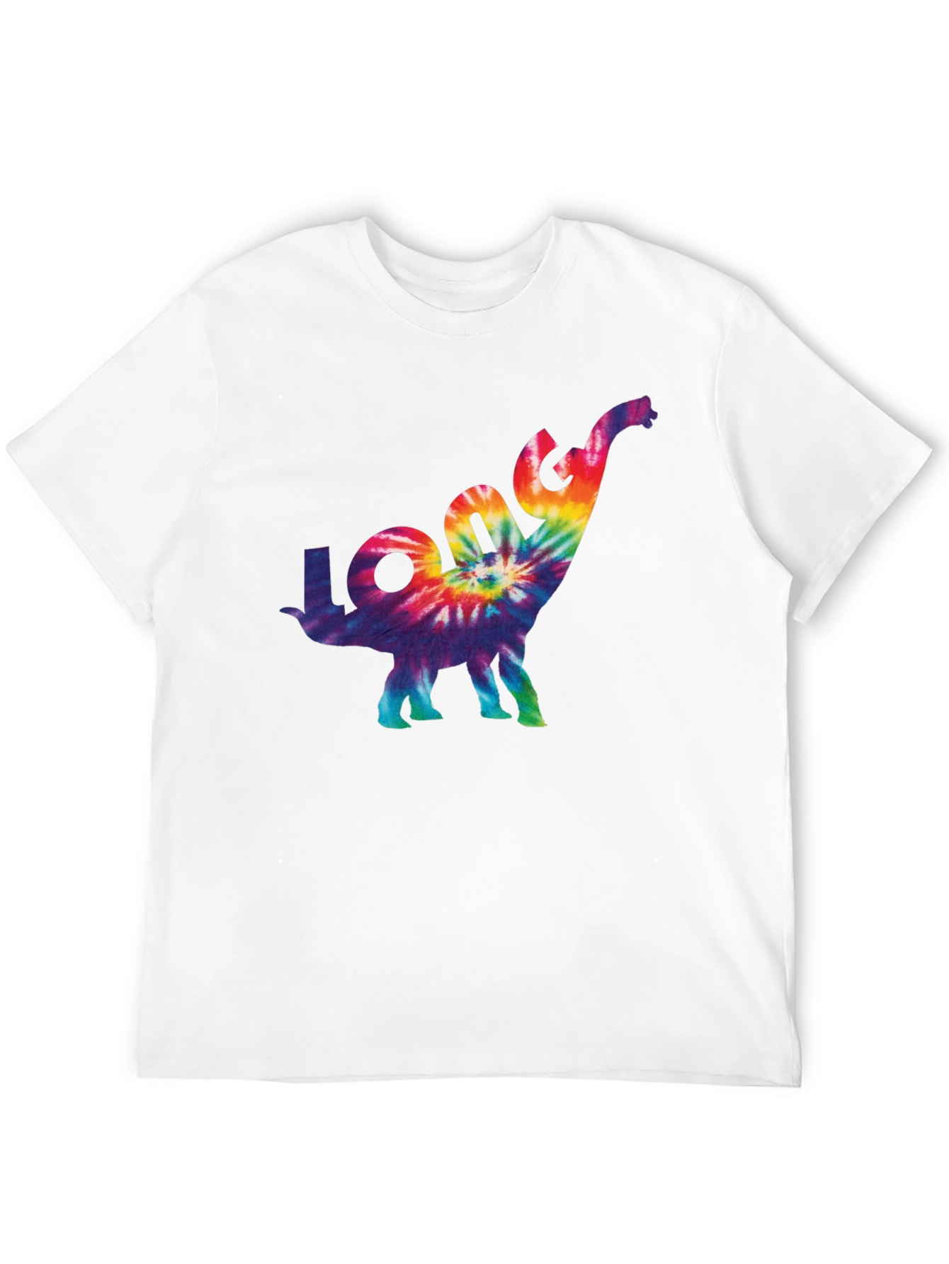 Tie-Dye Dinosaur Graphic Tee