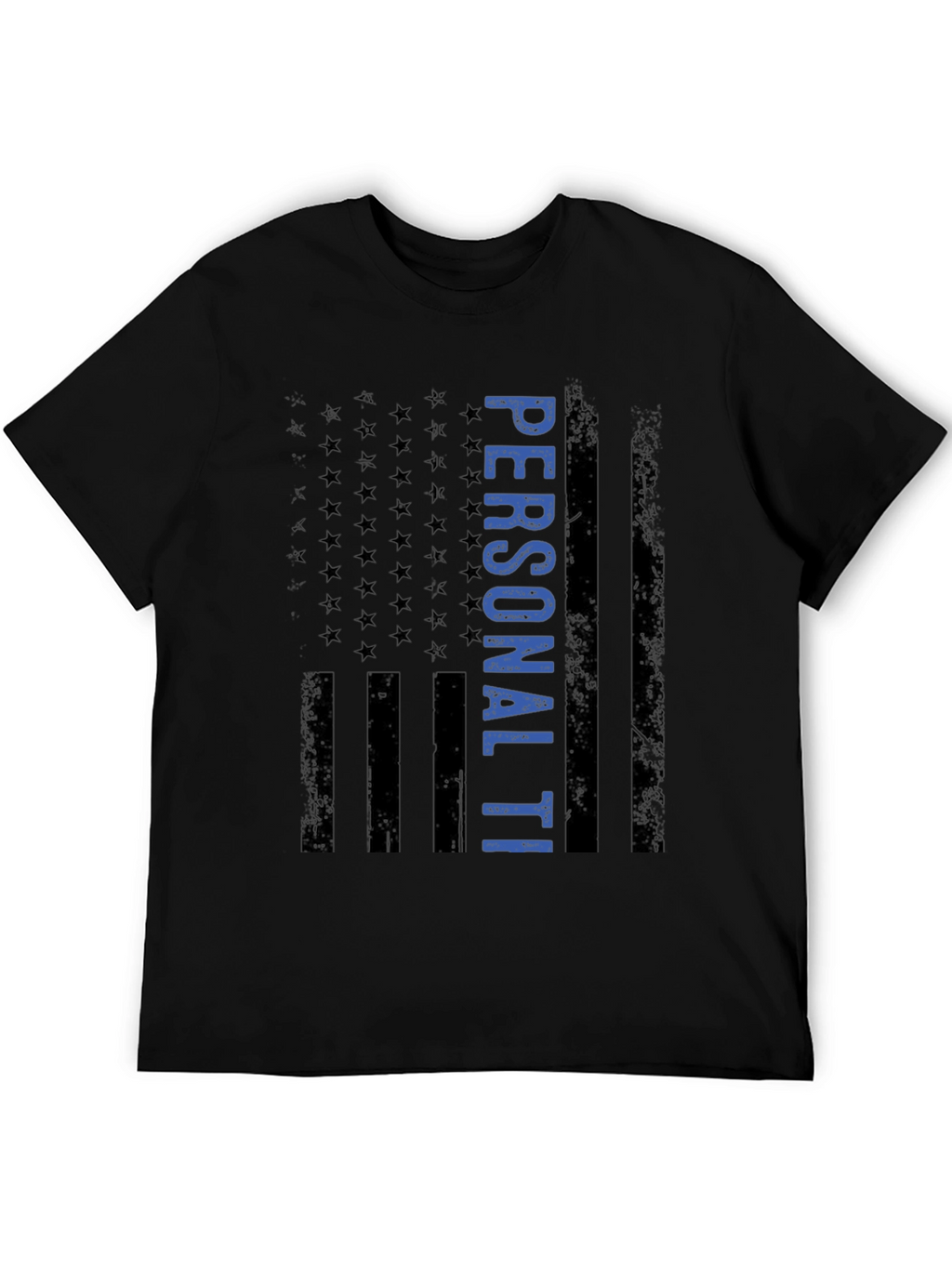 Patriotic Personalized American Flag T-Shirt