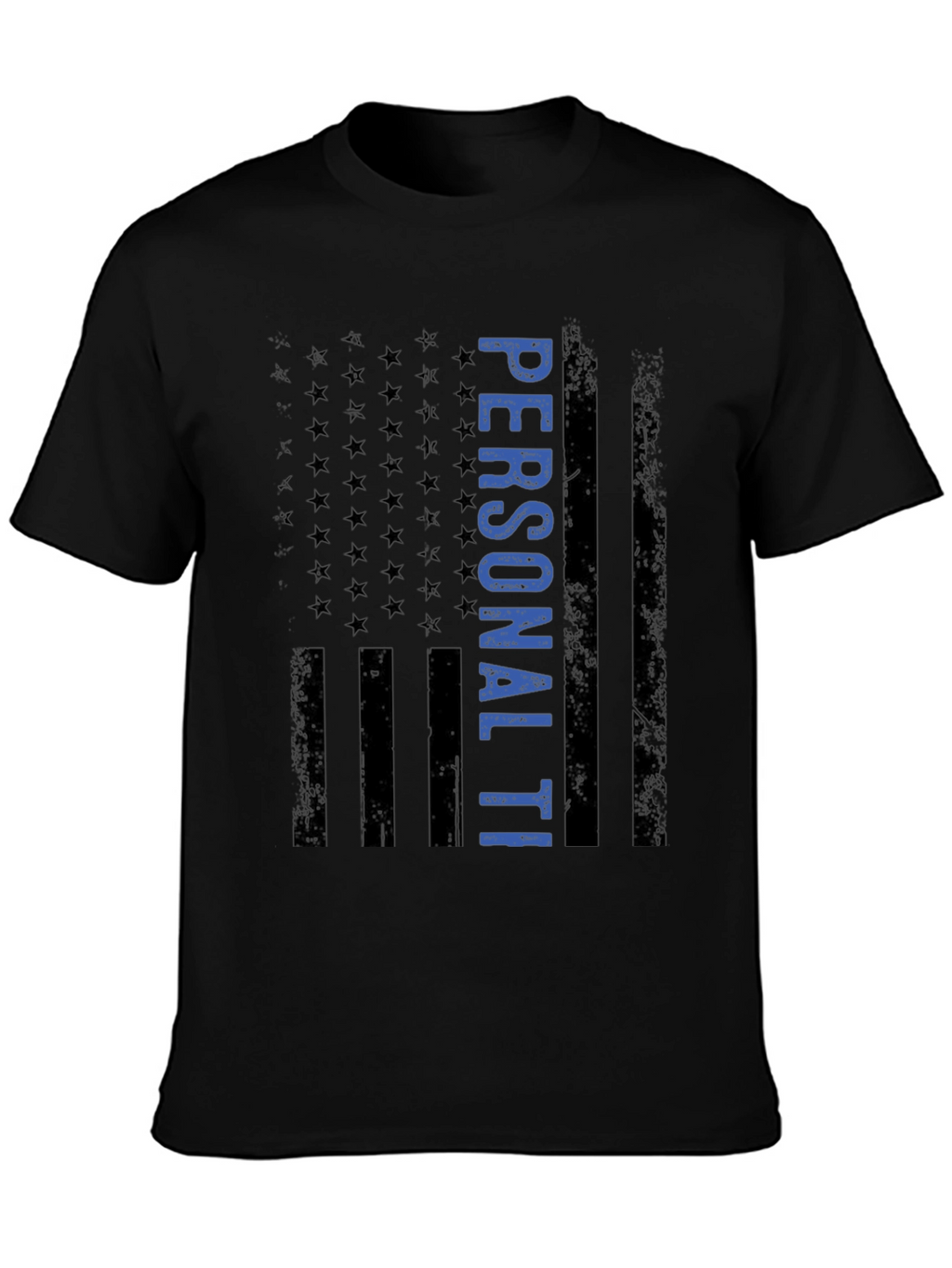 Patriotic Personalized American Flag T-Shirt