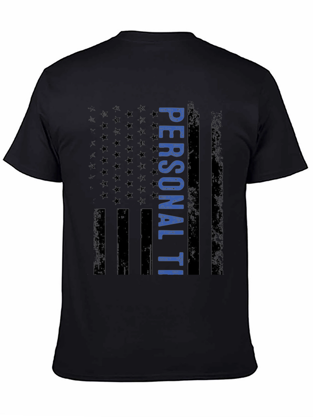 Patriotic Personalized American Flag T-Shirt