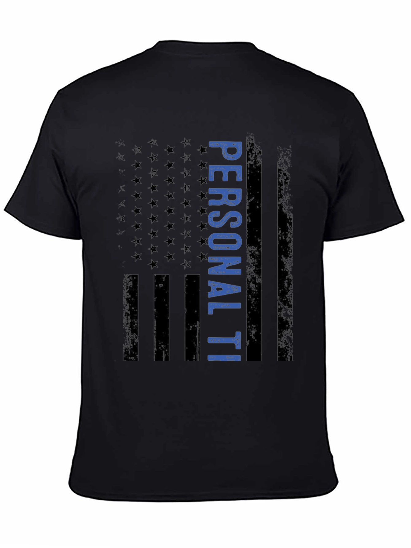 Patriotic Personalized American Flag T-Shirt