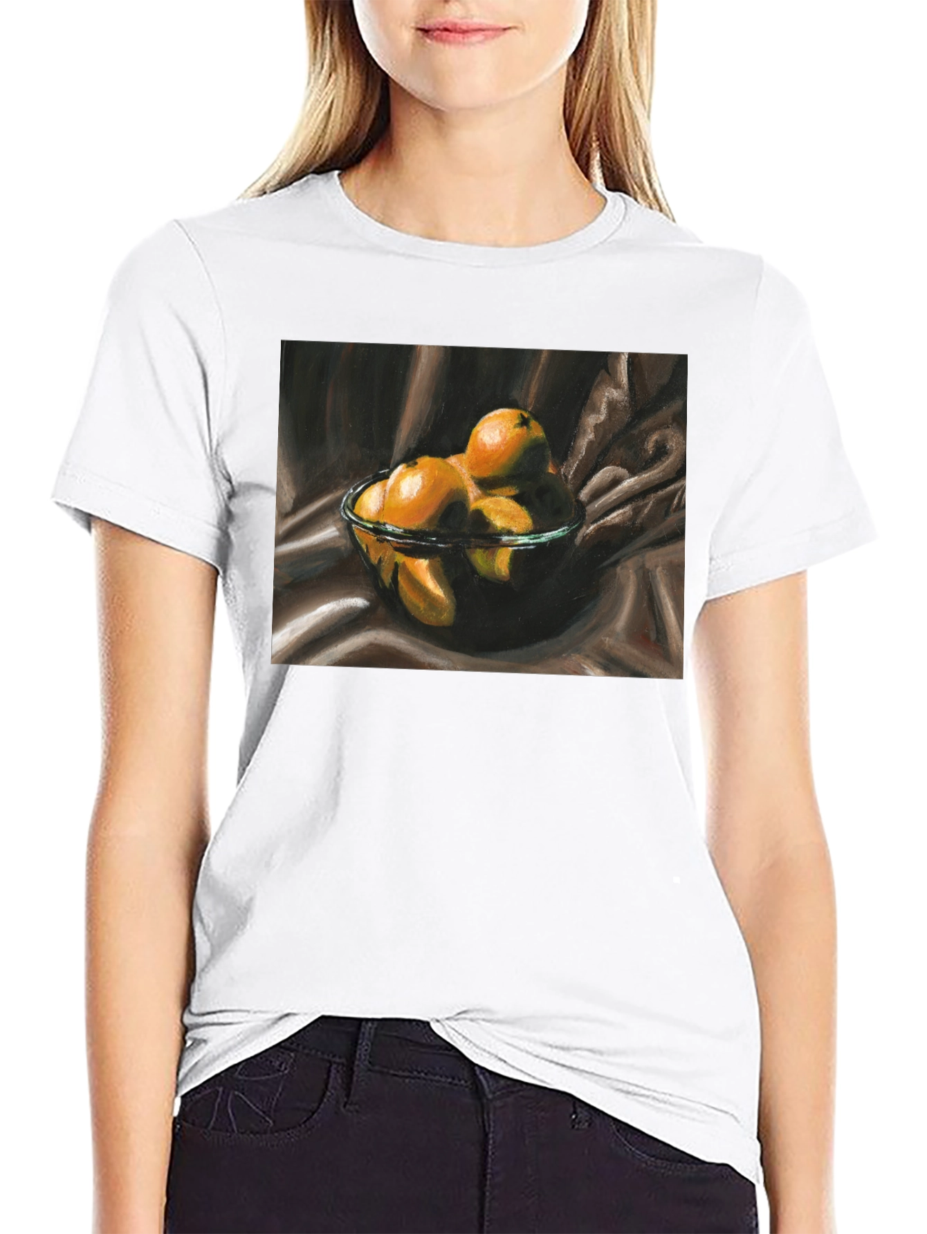 Citrus Still Life Graphic T-Shirt
