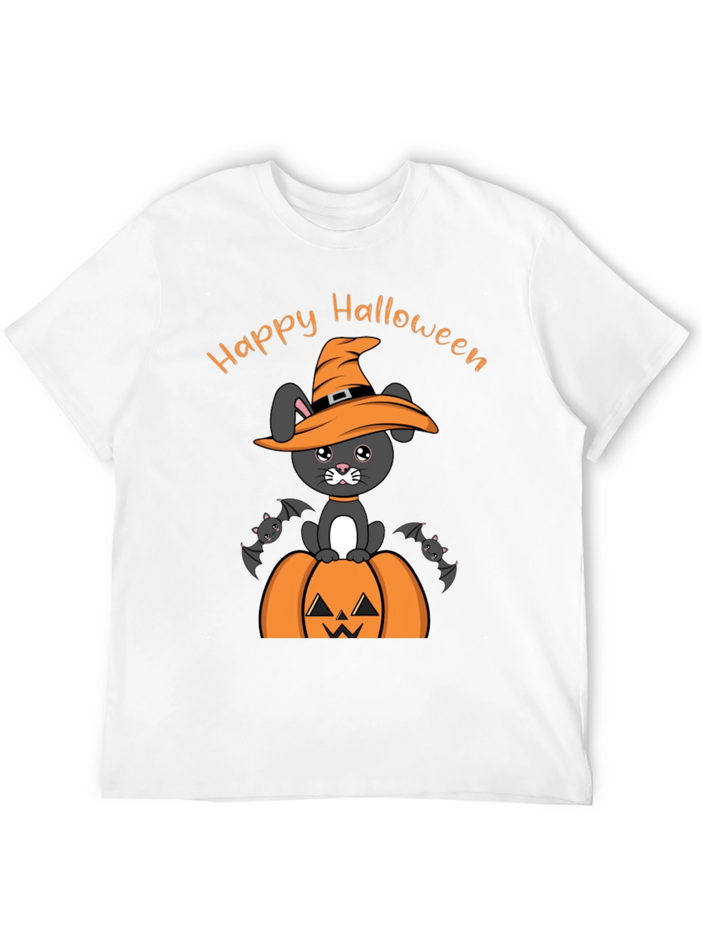 Halloween Bunny Pumpkin T-Shirt