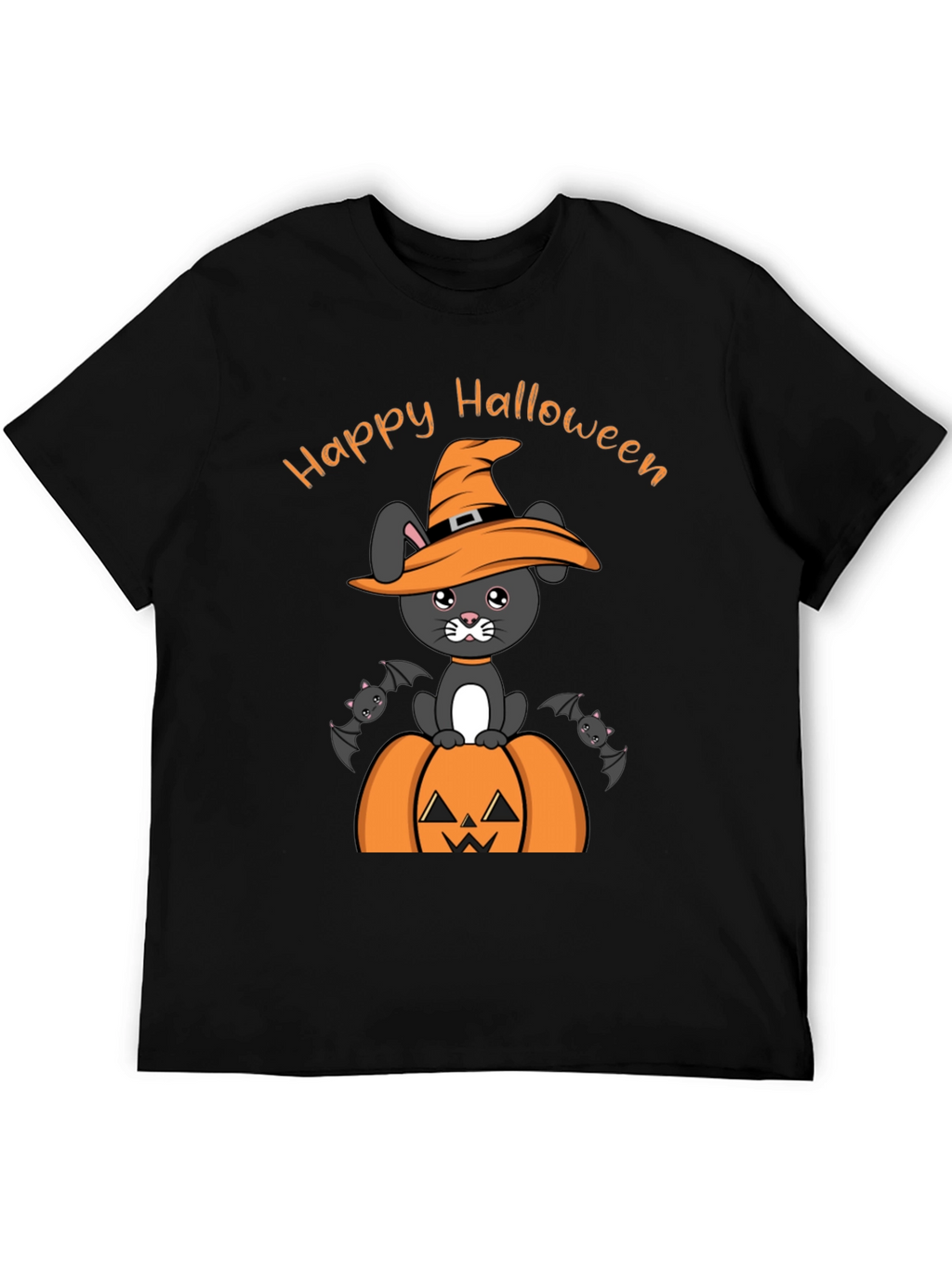 Halloween Bunny Pumpkin T-Shirt