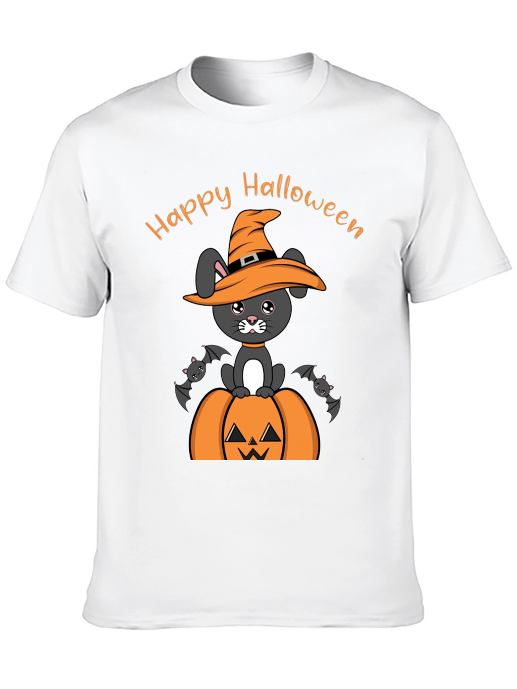 Halloween Bunny Pumpkin T-Shirt