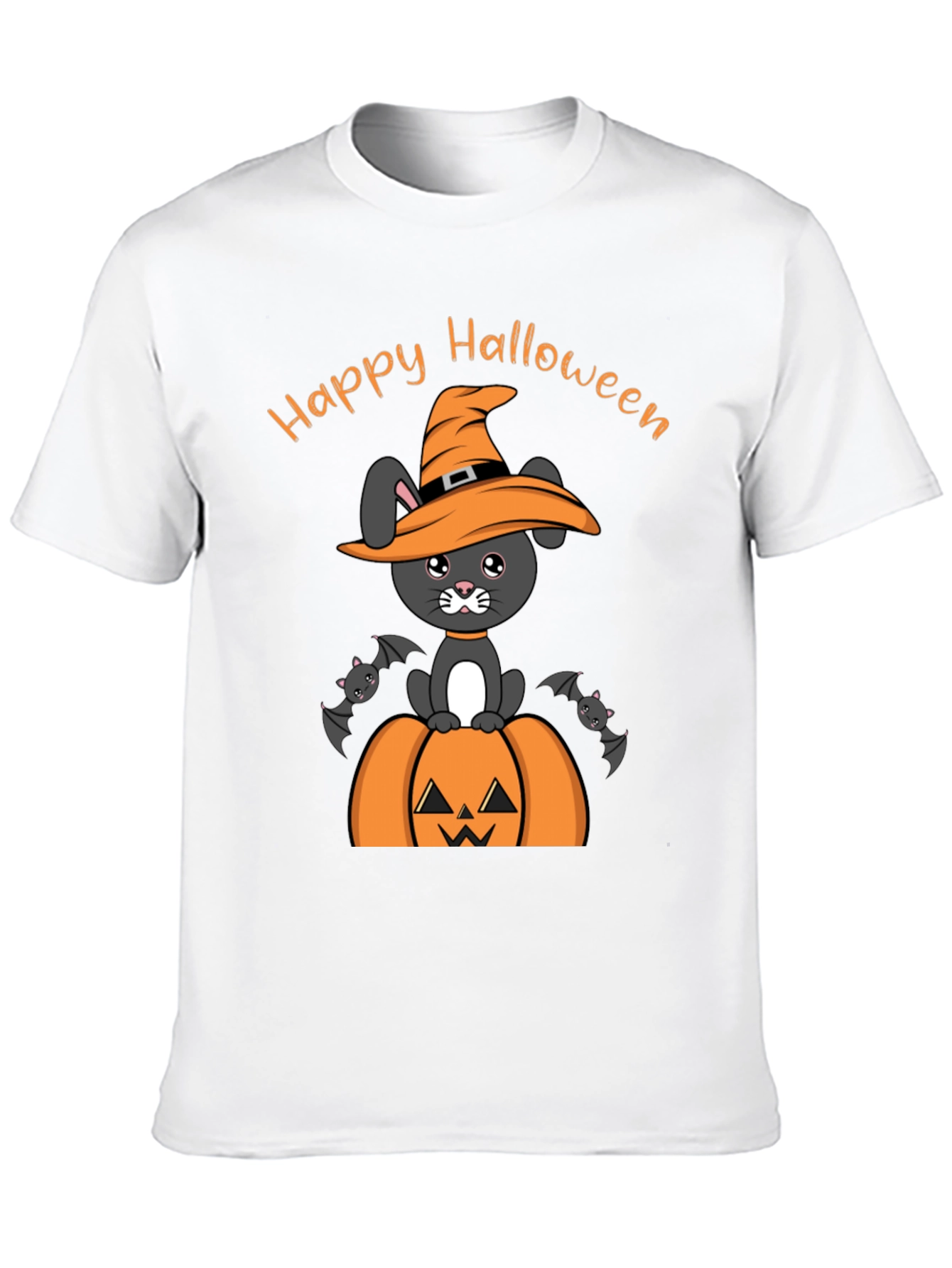 Halloween Bunny Pumpkin T-Shirt