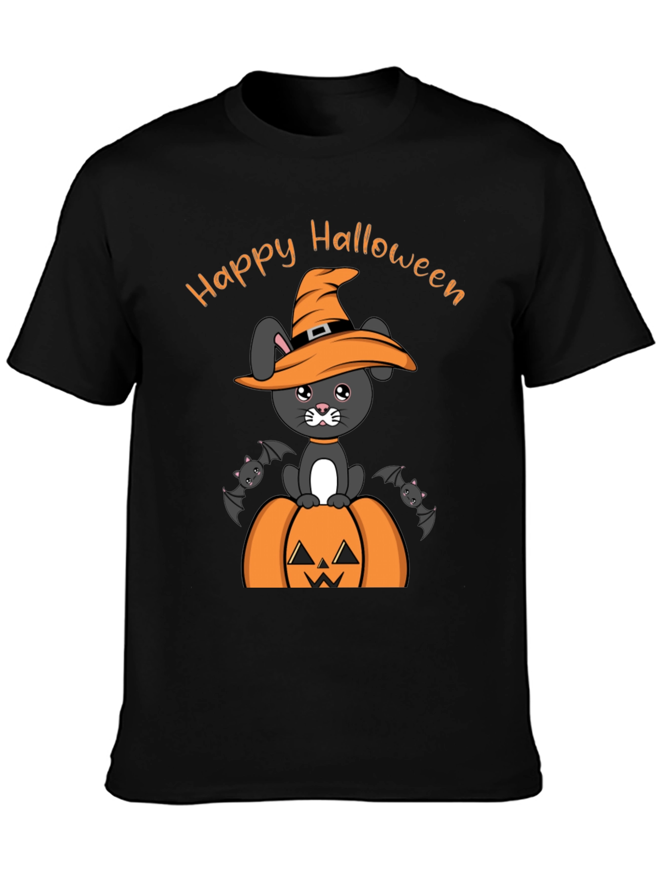 Halloween Bunny Pumpkin T-Shirt