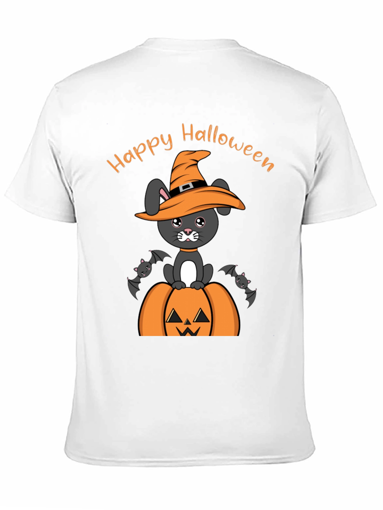 Halloween Bunny Pumpkin T-Shirt