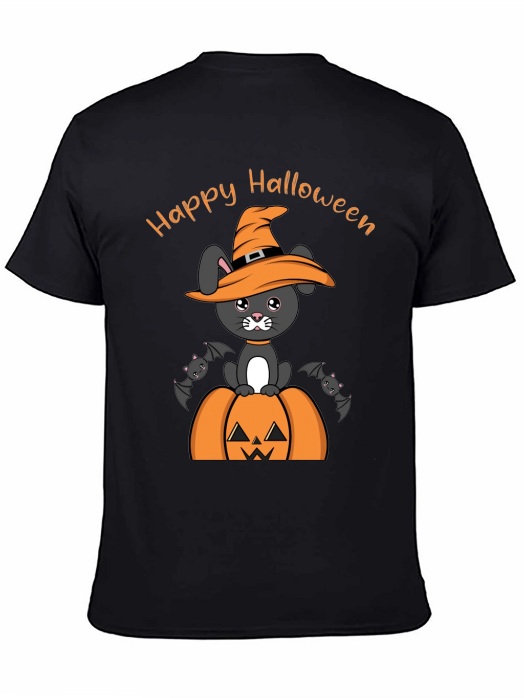 Halloween Bunny Pumpkin T-Shirt