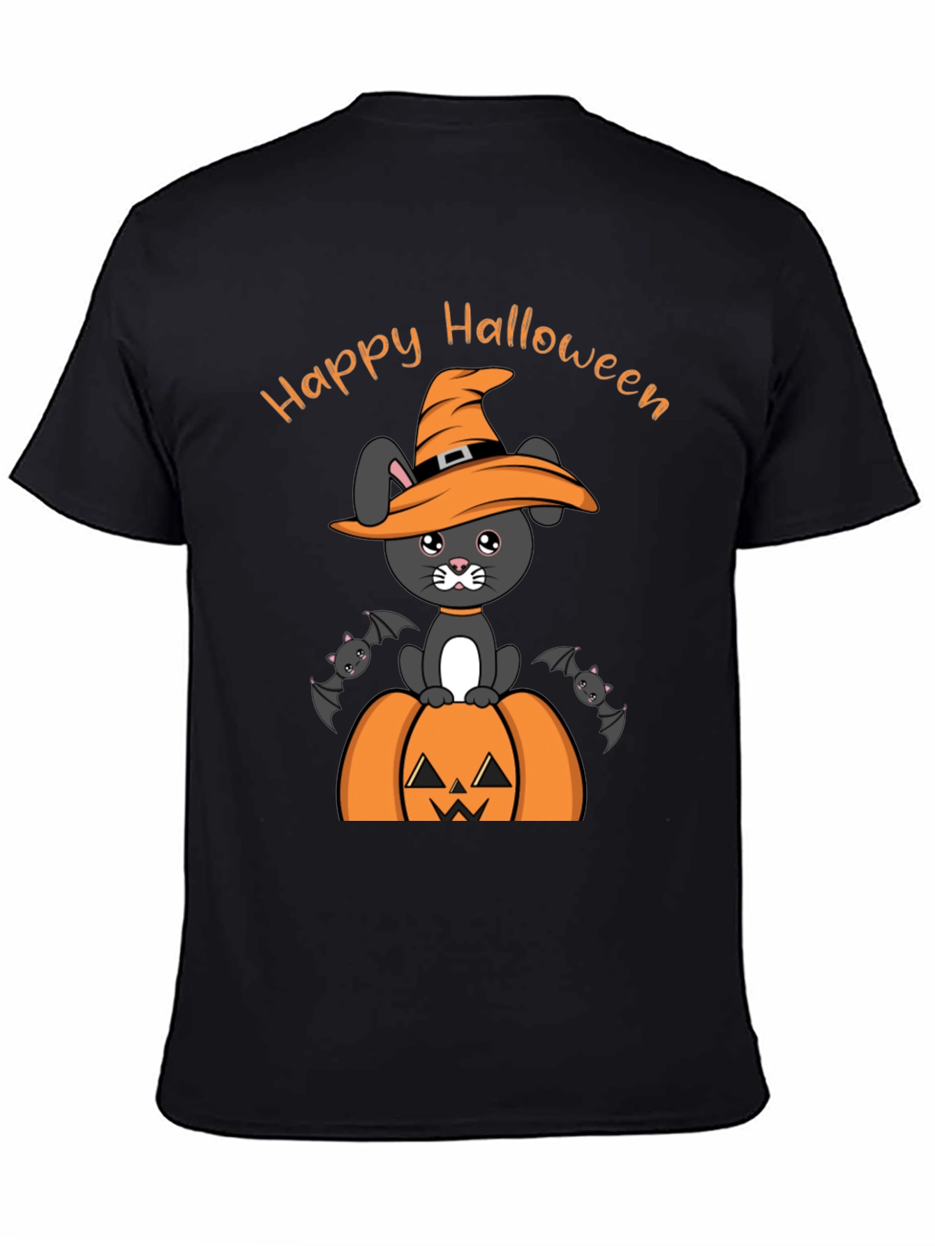 Halloween Bunny Pumpkin T-Shirt