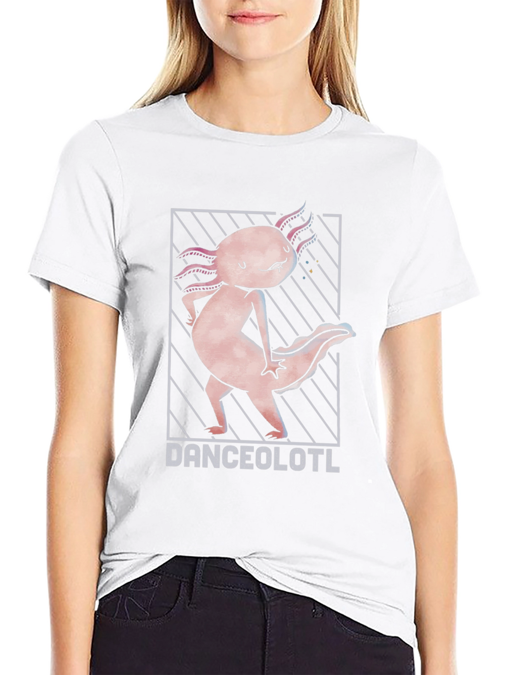Danceolotl T-Shirt - Funny Axolotl Dancing Tee