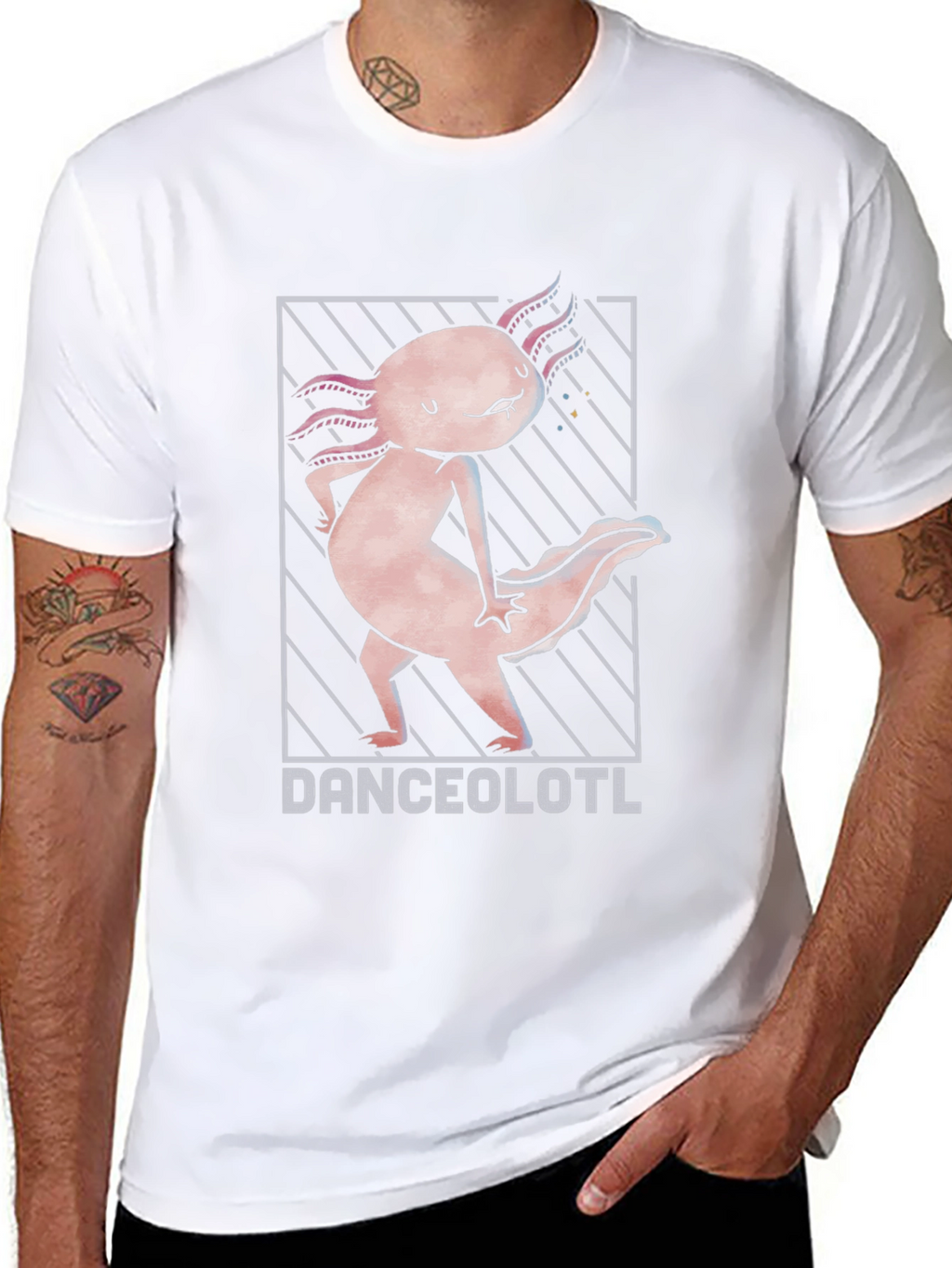 Danceolotl T-Shirt - Funny Axolotl Dancing Tee