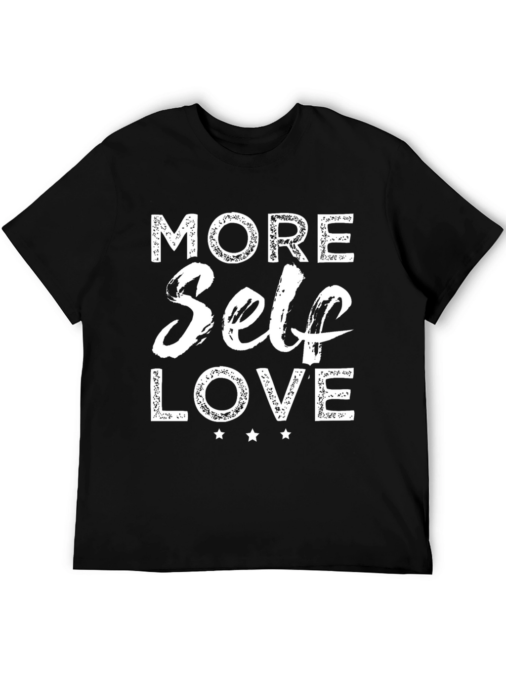 More Self Love Graphic Tee - Black