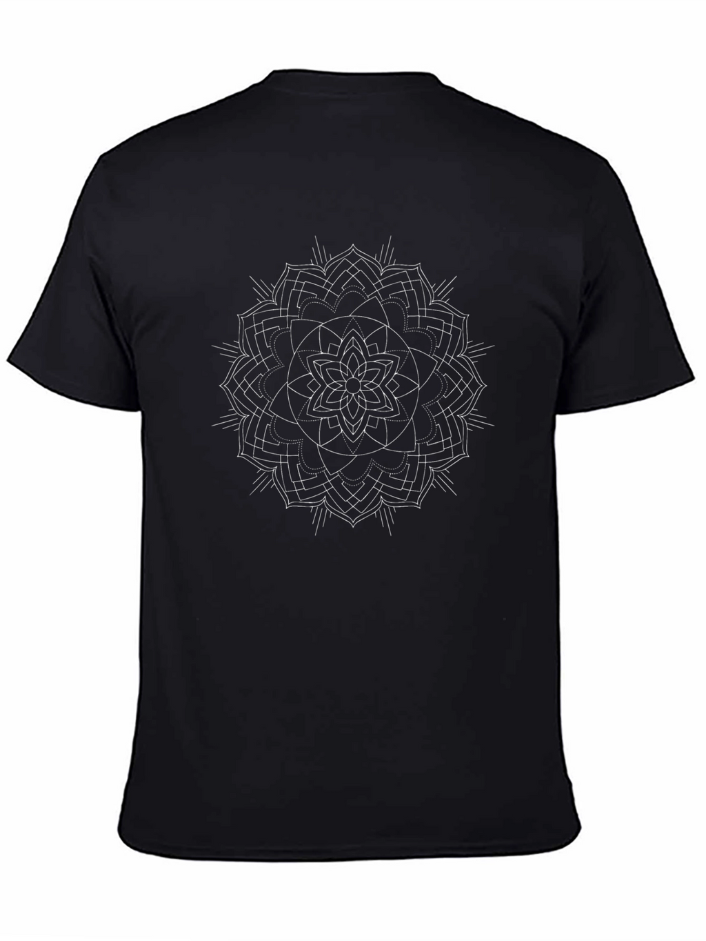 Mandala Graphic Print Tee - Stylish Casual Comfort