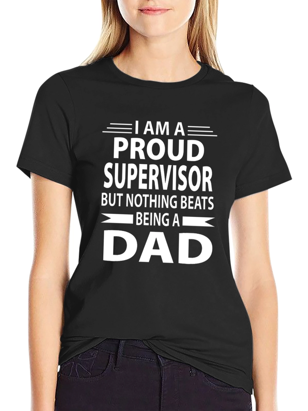 Proud Supervisor Dad T-Shirt - Fathers Day Gift