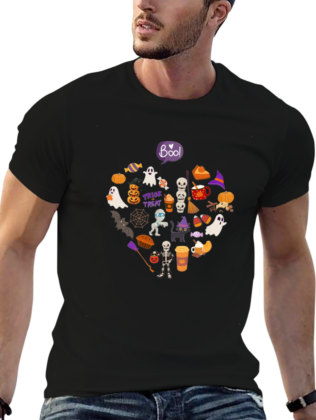 Halloween Graphic Tee - Spooky Season