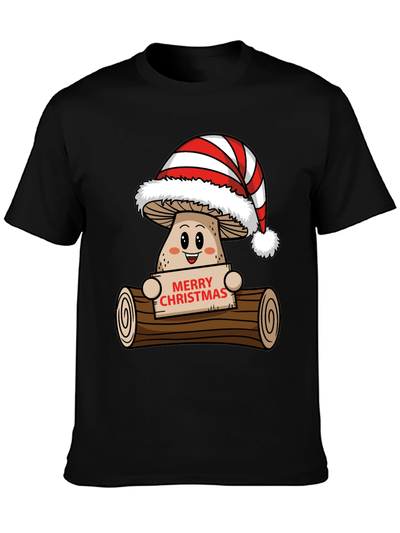Merry Christmas Mushroom T-Shirt