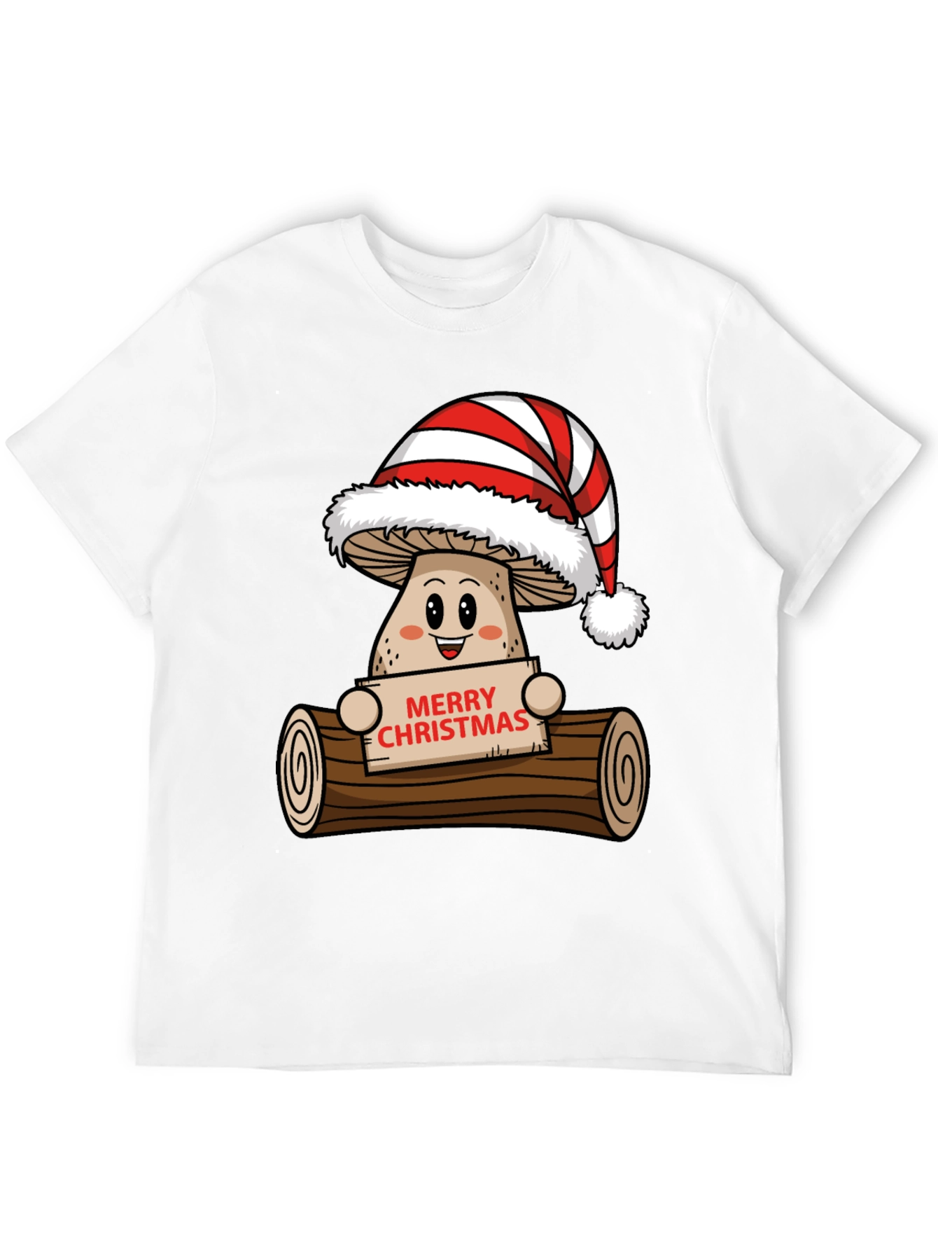 Merry Christmas Mushroom T-Shirt