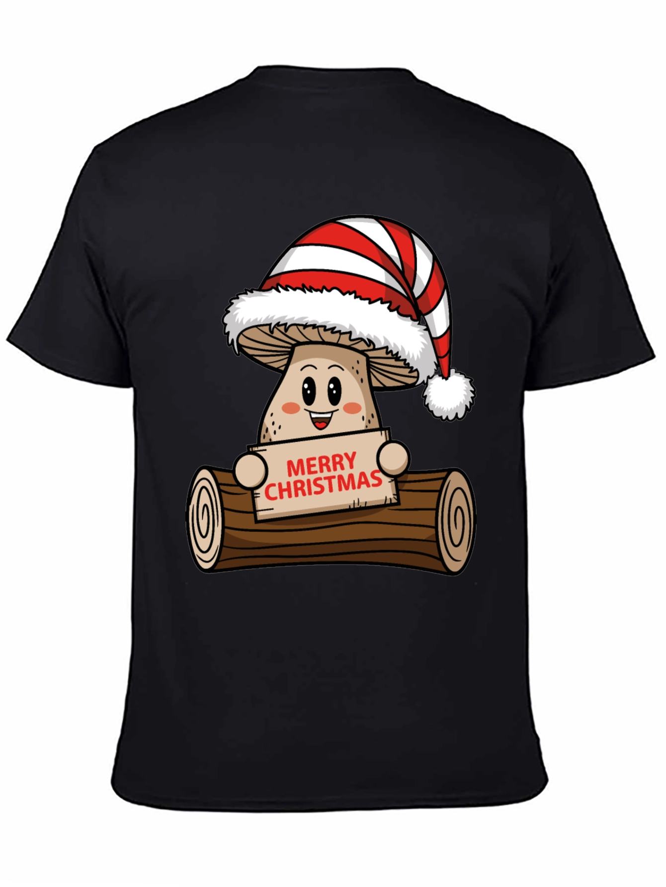 Merry Christmas Mushroom T-Shirt