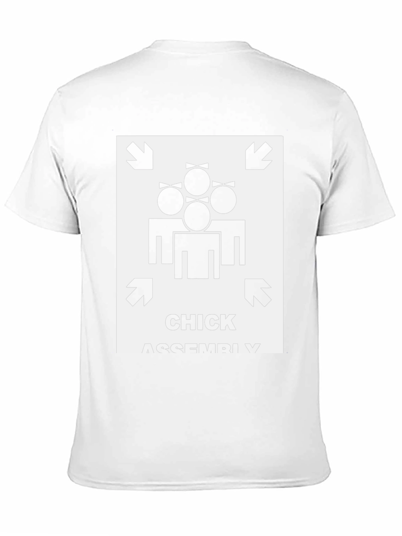 Chick Assembly T-Shirt: Unique Humor Tee