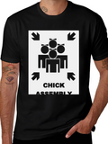 Chick Assembly T-Shirt: Unique Humor Tee