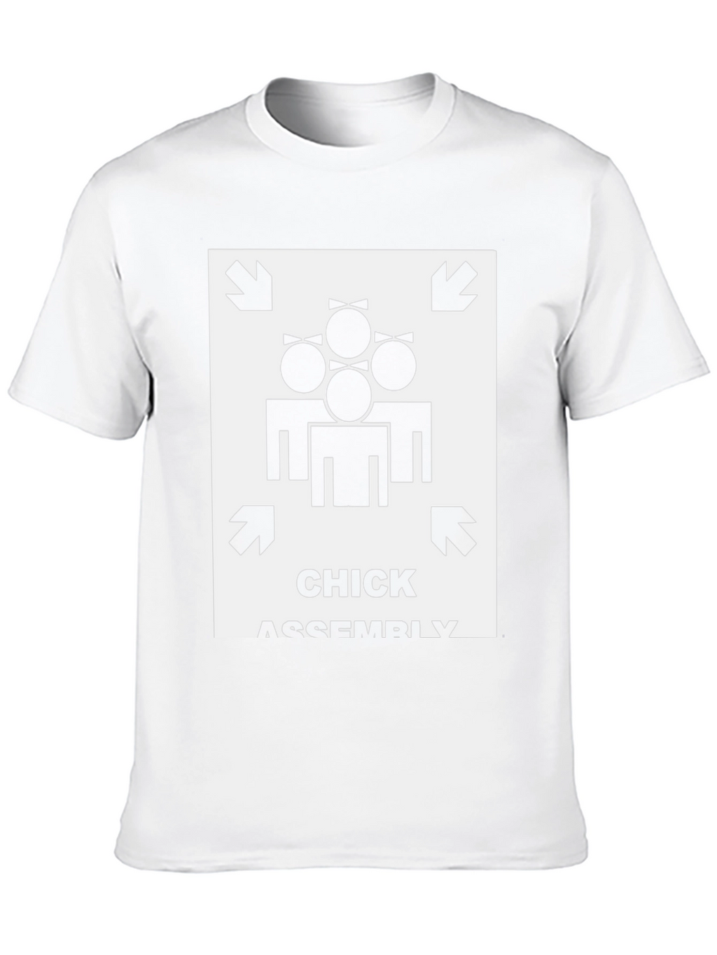 Chick Assembly T-Shirt: Unique Humor Tee