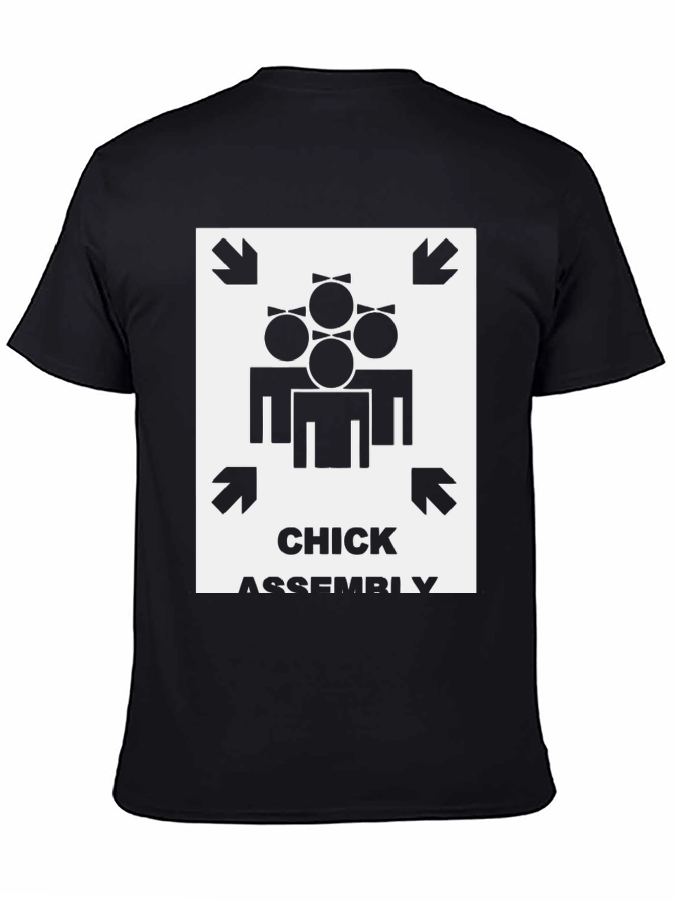 Chick Assembly T-Shirt: Unique Humor Tee