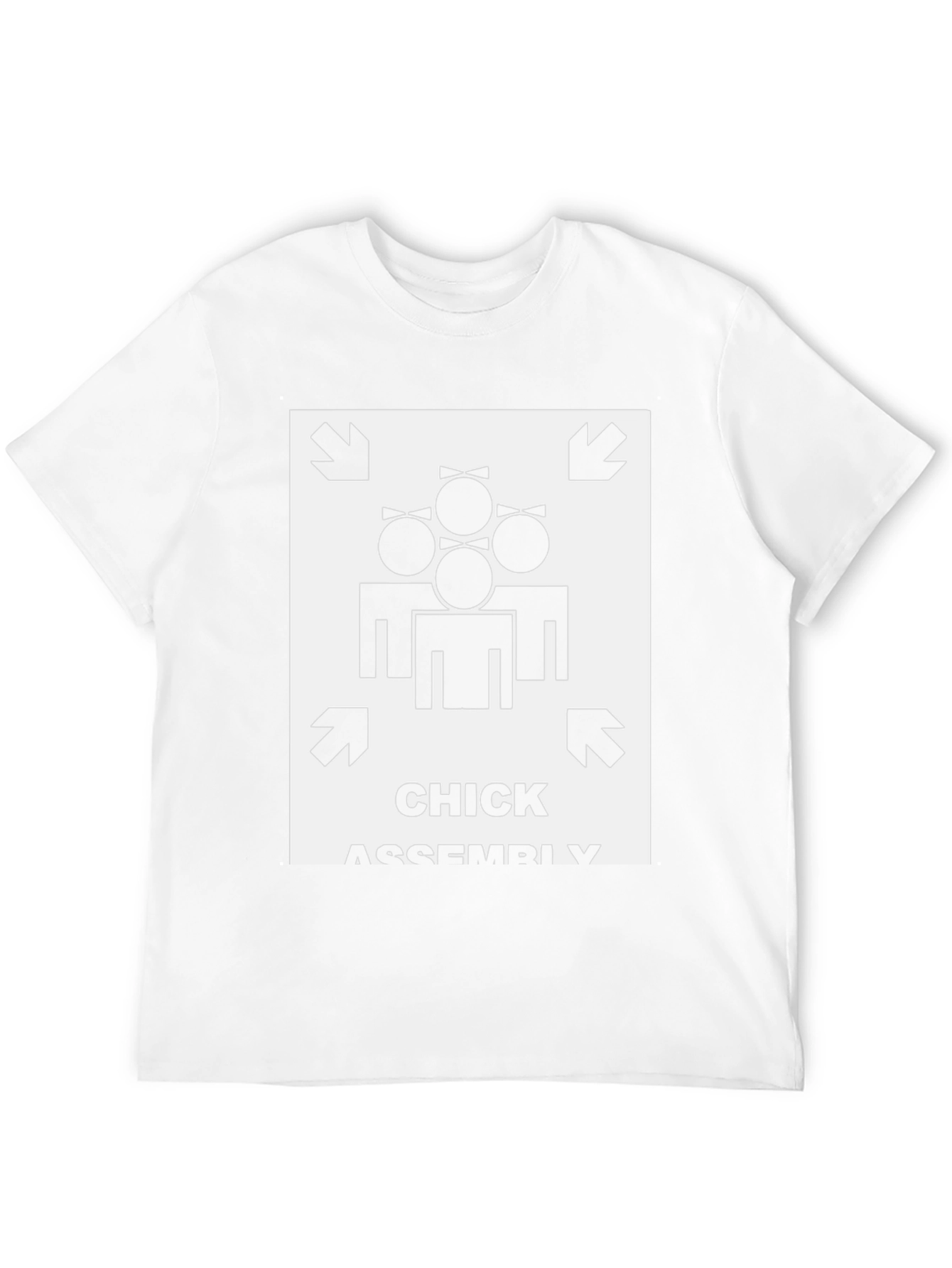 Chick Assembly T-Shirt: Unique Humor Tee
