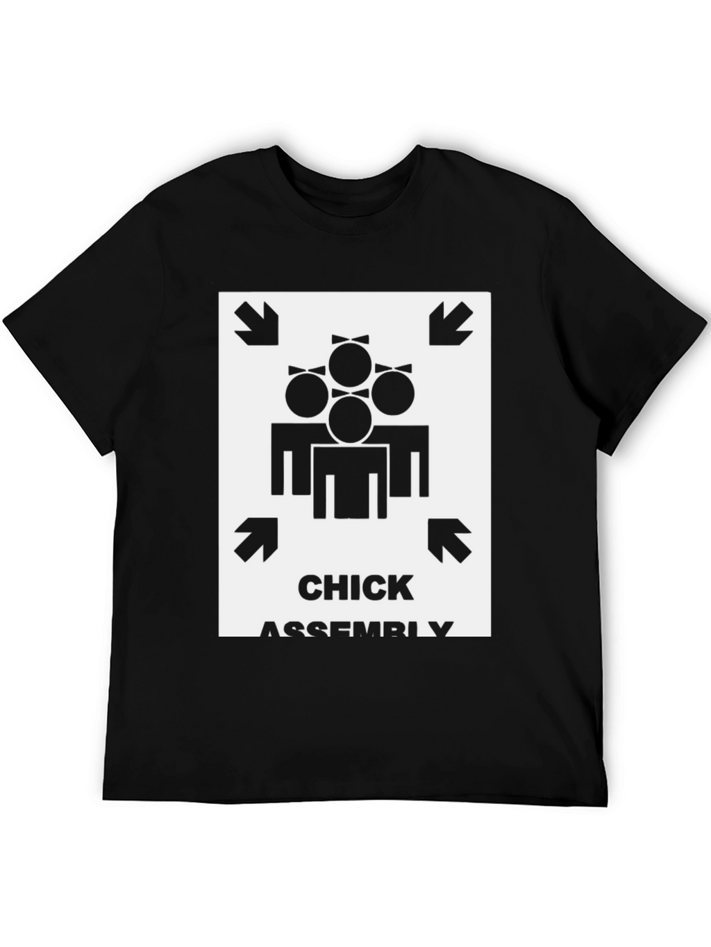 Chick Assembly T-Shirt: Unique Humor Tee